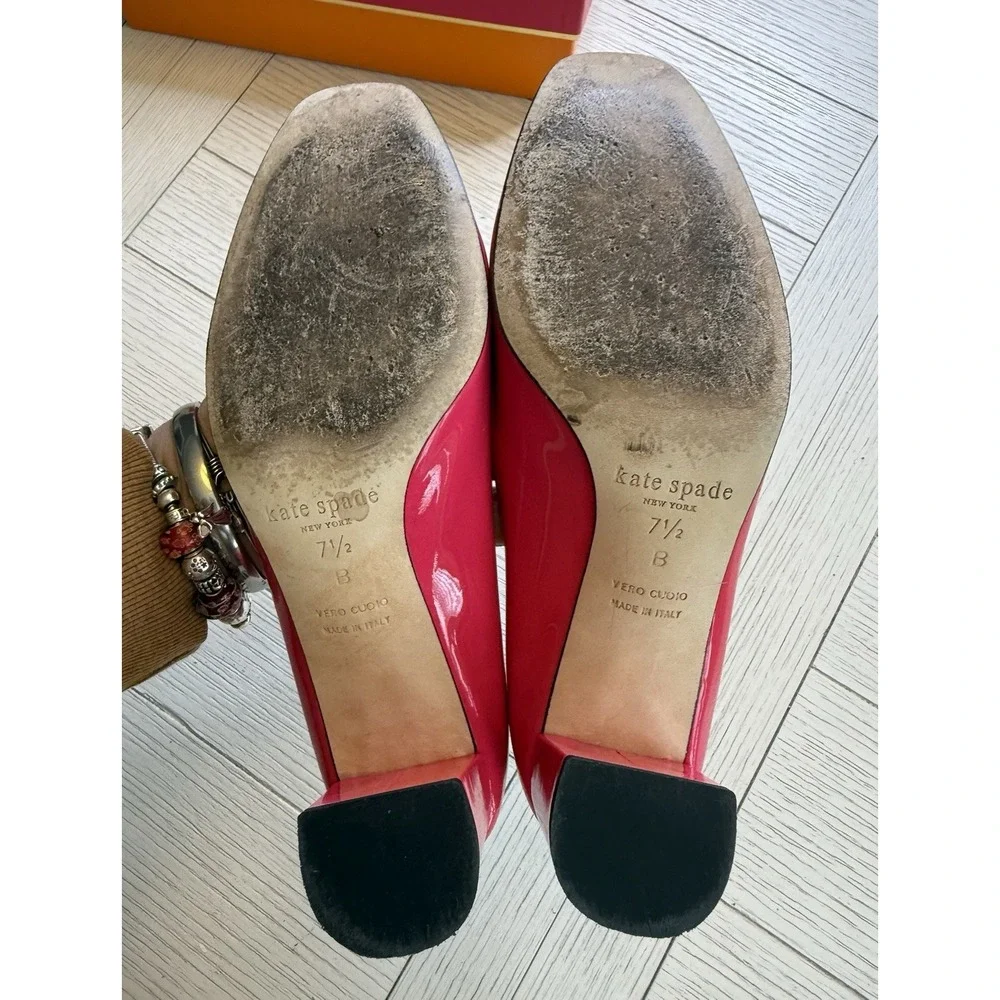 Kate Spade Decadent Lipstick Pink Patent Leather 2